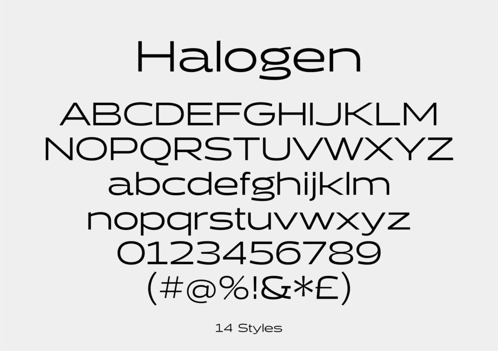 Top Adobe Fonts Halogen