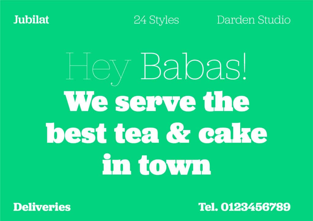 Top Adobe Fonts Jubilat